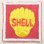 画像1: ロゴワッペン シェル Shell オイル(スクエア) (1)