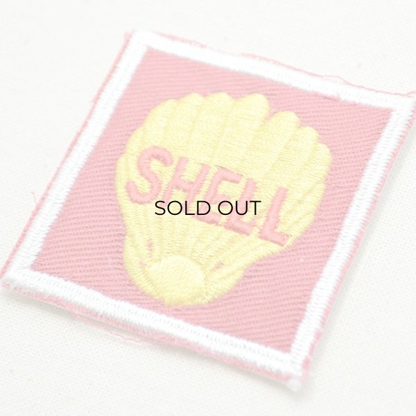 画像2: ロゴワッペン シェル Shell オイル(スクエア) (2)