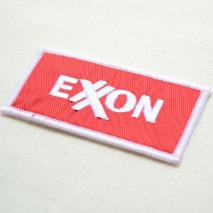 画像2: ロゴワッペン エクソンモービル Exxon Mobil(オイル)