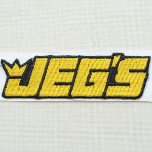 画像1: ロゴワッペン Jegs ジェグス パーツ(シール/アイロン両用)