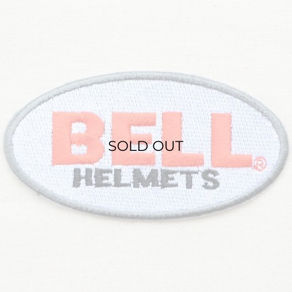 画像1: ロゴワッペン ベルヘルメット Bell Helmets(糊なし) (1)