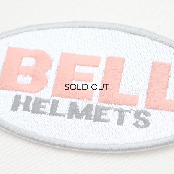 画像2: ロゴワッペン ベルヘルメット Bell Helmets(糊なし) (2)