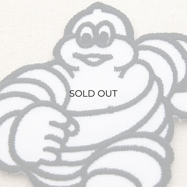 画像2: ワッペン ミシュラン ビバンダム(ダイカット/ホワイト) (2)