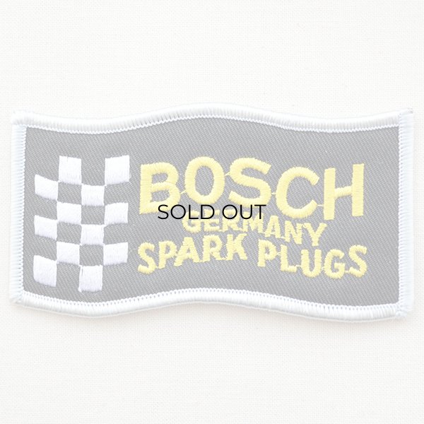 画像1: ロゴワッペン ボッシュ Bosch スパークプラグス(シルバー) (1)