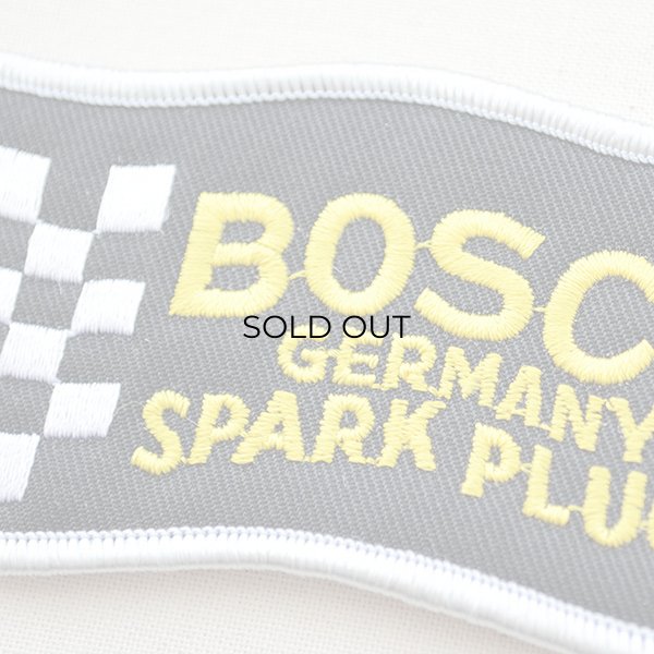 画像2: ロゴワッペン ボッシュ Bosch スパークプラグス(シルバー) (2)