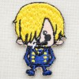 画像1: シールワッペン ワンピース サンジ (1)