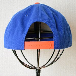 画像4: 帽子/キャップ オットー Otto フラットバイザー ウールブレンド(オレンジ×ロイヤルブルー) *メール便不可