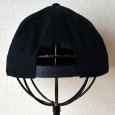 画像4: 帽子/キャップ オットー Otto フラットバイザー コットンツイル(ブラック) *メール便不可 (4)