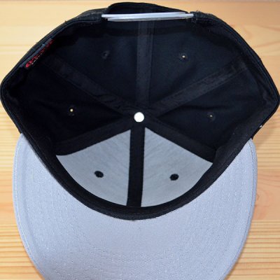 画像2: 帽子/キャップ オットー Otto フラットバイザー ウールブレンド(ブラック×チャコールグレー) *メール便不可