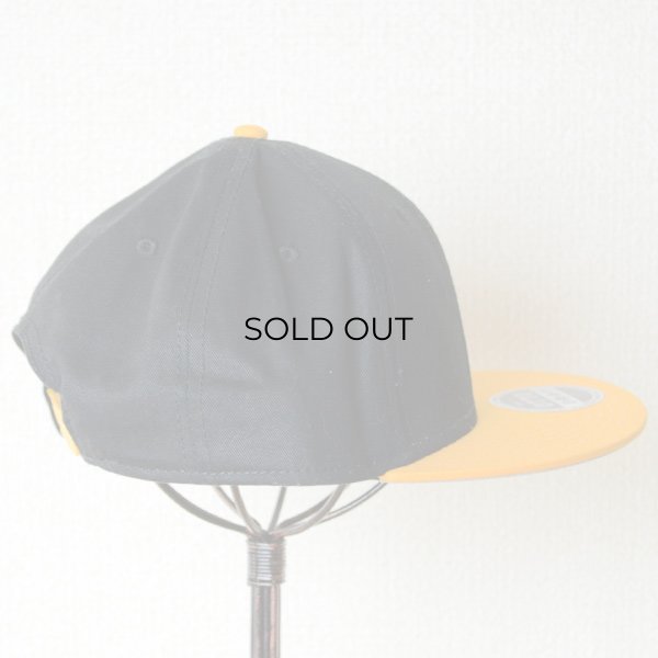 画像3: 帽子/キャップ オットー Otto フラットバイザー コットンツイル(イエローゴールド×ブラック) *メール便不可 (3)