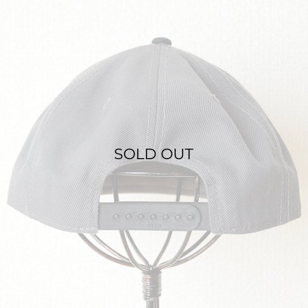 画像4: 帽子/キャップ オットー Otto フラットバイザー ウールブレンド(ブラック×チャコールグレー) *メール便不可 (4)