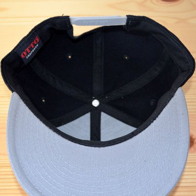 画像2: 帽子/キャップ オットー Otto フラットバイザー ウールブレンド(グレー×ブラック) *メール便不可