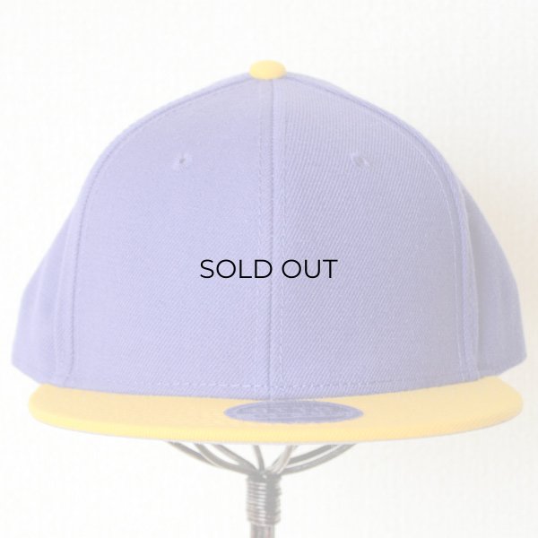 画像2: 帽子/キャップ オットー Otto フラットバイザー ウールブレンド(イエローゴールド×パープル) *メール便不可 (2)