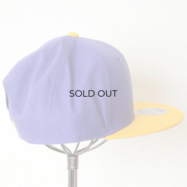 画像3: 帽子/キャップ オットー Otto フラットバイザー ウールブレンド(イエローゴールド×パープル) *メール便不可 (3)