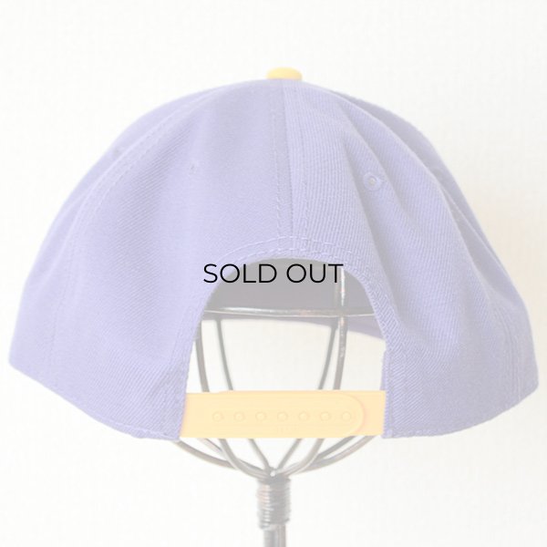 画像4: 帽子/キャップ オットー Otto フラットバイザー ウールブレンド(イエローゴールド×パープル) *メール便不可 (4)