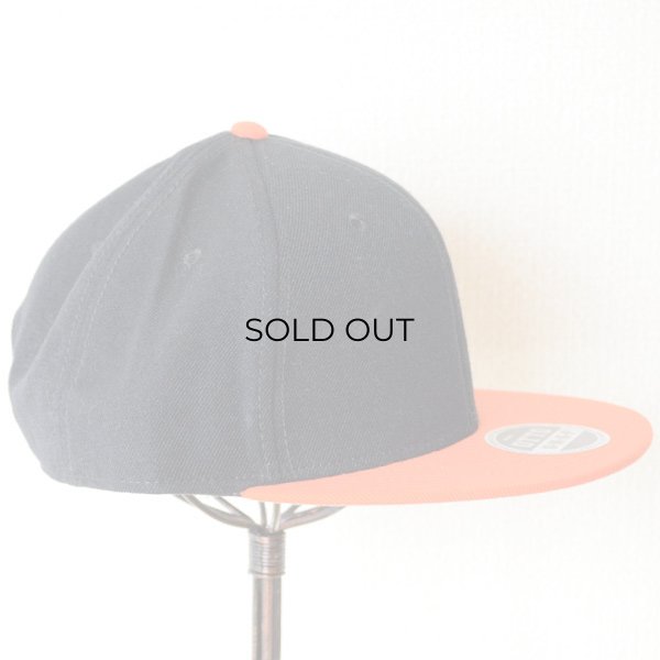 画像3: 帽子/キャップ オットー Otto フラットバイザー ウールブレンド(オレンジ×ブラック) *メール便不可 (3)