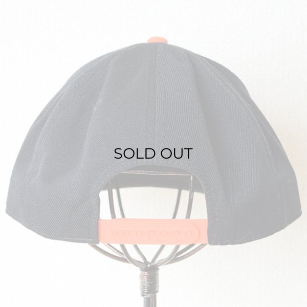 画像4: 帽子/キャップ オットー Otto フラットバイザー ウールブレンド(オレンジ×ブラック) *メール便不可 (4)