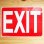 画像1: 看板/プラサインボード 出口 Exit *メール便不可 (1)