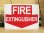 画像1: 看板/プラサインボード 消火栓はここです Fire Extinguisher *メール便不可 (1)