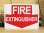 画像1: 看板/プラサインボード 消火栓はここです Fire Extinguisher *メール便不可 (1)