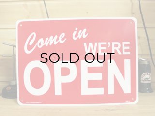 看板 プラサインボード オープン/クローズド Open/Closed(両面