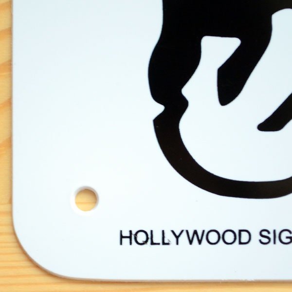 画像2: 看板 プラサインボード 番犬に注意 Warning Guard Dogs *メール便不可 (2)