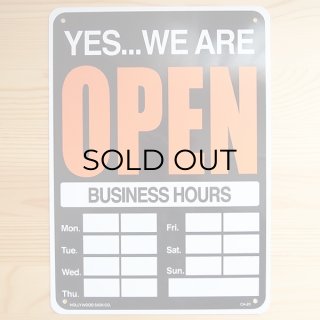 OPEN COME IN サインボード 看板 メッセージボード 看板 プラサインボード オープン(営業中) Come In We're Open *メール