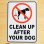画像1: 看板/プラサインボード 犬の後始末をきれいに Clean Up After Your Dog *メール便不可 (1)