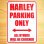 画像1: 看板/プラサインボード ハーレー専用駐車場 Harley Parking *メール便不可 (1)