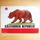 看板/プラサインボード カリフォルニア州旗 California Republic *メール便不可