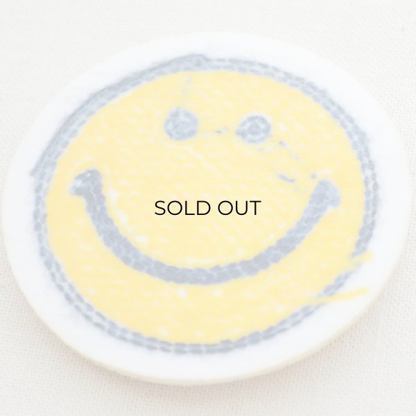 画像3: もこもこワッペン スマイルマーク/スマイリーフェイス (3)