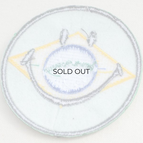 画像3: ワッペン スマイルマーク/スマイリーフェイス(ブラジル国旗) (3)