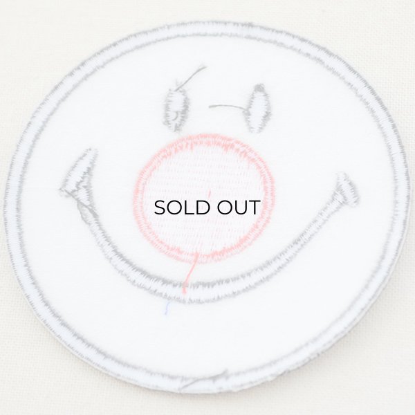 画像3: ワッペン スマイルマーク/スマイリーフェイス(日本国旗/日の丸) (3)