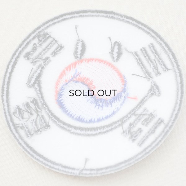 画像3: ワッペン スマイルマーク/スマイリーフェイス(韓国国旗/太極旗) (3)