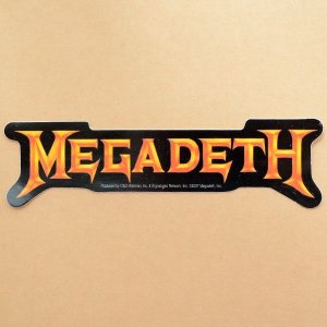 画像1: 音楽ステッカー Megadeth メガデス ロック メタル