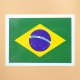 国旗ステッカー/シール ブラジル