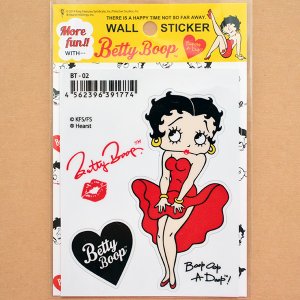 画像1: ステッカー/シール ベティブープ Betty Boop(モンロー)