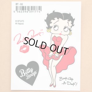 画像2: ステッカー/シール ベティブープ Betty Boop(モンロー)