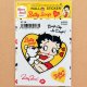 ステッカー/シール ベティブープ Betty Boop(イエローハートw/パジー)