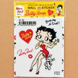 画像1: ステッカー/シール ベティブープ Betty Boop(ヒップw/パジー)