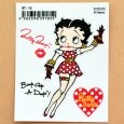 画像2: ステッカー/シール ベティブープ Betty Boop(ドット) (2)