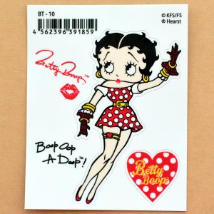画像2: ステッカー/シール ベティブープ Betty Boop(ドット)