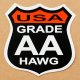 ステッカー/シール USA Grade AA Hawg