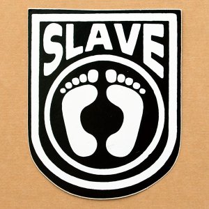 画像1: ステッカー/シール スレイブ Slave