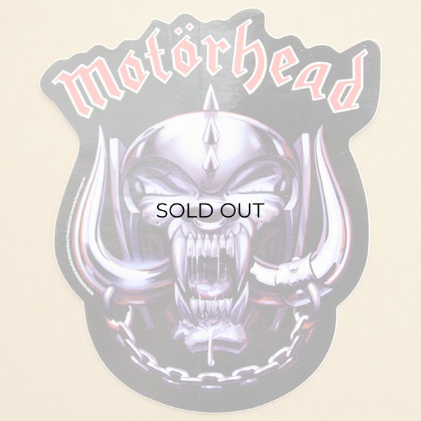 画像1: 音楽ステッカー/シール モーターヘッド Motorhead (1)