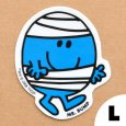 画像1: ステッカー/シール ミスター・バンプ(ドジドジくん) Lサイズ (1)