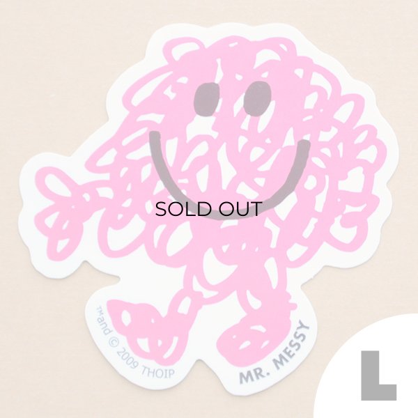 画像1: ステッカー/シール ミスター・メッシー(ごちゃごちゃくん) Lサイズ (1)