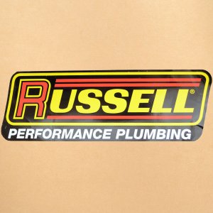 画像1: 特大ロゴステッカー/シール ラッセル Russell