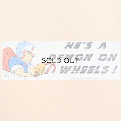 特大ステッカー/シール マッハGoGoGo スピードレーサー(デーモンオン