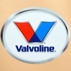 画像1: ロゴステッカー/シール バルボリンオイル Valvoline(オーバル)